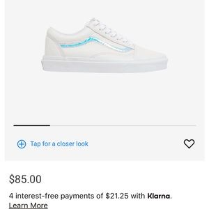 Old Skool Vans Holographic Side Stripe